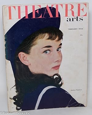 Imagen del vendedor de Theatre Arts (& Stage Magazine) vol. 36, #2, Feb. 1952: Audery Hepburn cover by Avedon a la venta por Bolerium Books Inc.