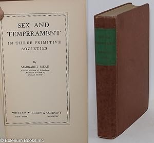 Seller image for Sex and Temperament in Three Primitive Societies for sale by Bolerium Books Inc.