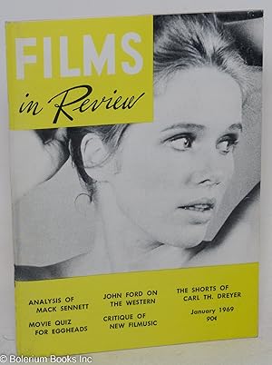 Imagen del vendedor de Films in Review: vol. 20, #1, Jan. 1969: John Ford on the Western a la venta por Bolerium Books Inc.