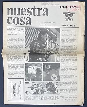 Seller image for Nuestra cosa: Vol. 2 No. 3 (Feb. 1974) for sale by Bolerium Books Inc.