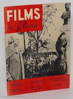 Immagine del venditore per Films in Review: vol. 4, #10, Dec. 1953: Lon Chaney's Life & Films venduto da Bolerium Books Inc.