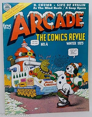 Bild des Verkufers fr Arcade: the comics revue #4, Winter 1975: Here's One for Baby Jeeziz! zum Verkauf von Bolerium Books Inc.