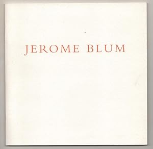 Seller image for Jerome Blum American Fauve Works from 1908 to 1921 for sale by Jeff Hirsch Books, ABAA