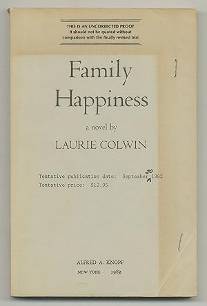 Immagine del venditore per Family Happiness venduto da Between the Covers-Rare Books, Inc. ABAA