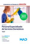 Personal Especializado de Servicios Domésticos (Grupo E). Test. Comunidad Autónoma de Aragón