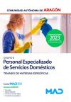 Personal Especializado de Servicios Domésticos (Grupo E). Temario de materias específicas. Comuni...