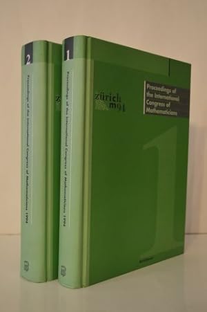 Imagen del vendedor de Proceedings of the International Congress of Mathematicians Volume 1 & 2 HC a la venta por Lavendier Books