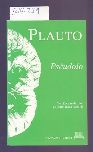 Seller image for PSEUDOLO for sale by Libreria 7 Soles