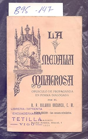 La Virgen Maria En La Medalla Milagrosa - Miguel Gomes: 9788477701200 -  AbeBooks