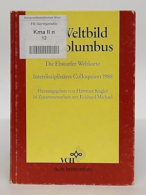 Immagine del venditore per Ein Weltbild vor Columbus. Die Ebstorfer Weltkarte. Interdisziplinres Colloquium 1988 venduto da Der Buchfreund