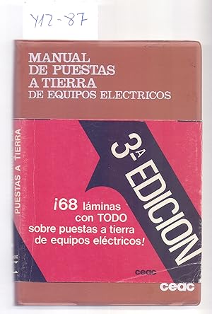 Seller image for MANUAL DE PUERTAS A TIERRA DE EQUIPOS ELECTRONICOS for sale by Libreria 7 Soles
