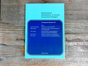 Seller image for Katholische Soziallehre in neuen Zusammenhngen. Theologische Berichte, 14. for sale by Antiquariat Bookfarm