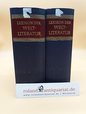 Imagen del vendedor de Lexikon der Weltliteratur: Band 1-2 (2 Bnde) (ISBN: 3520807025, 3520808021) Band 1: Biographisch-bibliographisches Handwrterbuch nach Autoren und anonymen Werken; Band 2: Hauptwerke der Weltliteratur in Charakteristiken und Kurzinterpretationen a la venta por Roland Antiquariat UG haftungsbeschrnkt