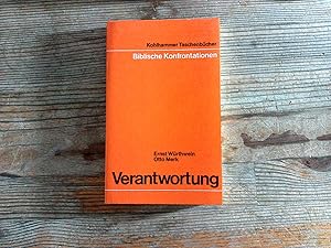 Bild des Verkufers fr Verantwortung. (Urban-Kohlhammer Taschenbcher Biblische Konfrontationen). zum Verkauf von Antiquariat Bookfarm