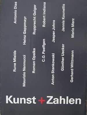 Imagen del vendedor de Kunst + Zahlen. a la venta por Antiquariat Bernd Preler