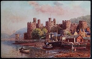 Conway Castle Artist H.B. Wimbush Postcard