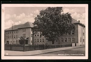 Ansichtskarte Neusalz a. O., Fridericus-Schule