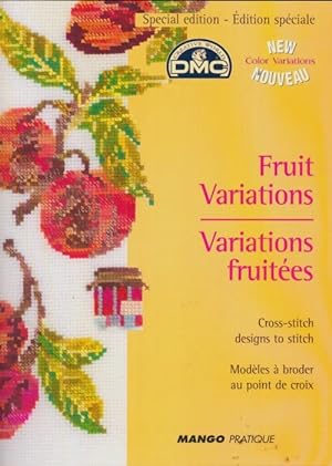 Fruit variations : Mod les   broder au point de croix - Collectif