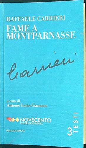 Seller image for Fame a Montparnasse for sale by Librodifaccia