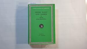 Seller image for Elegy and Iambus, with the Anacreontea, vol. II + the anacreontea or anacreontic poems (in 1 Buch ) for sale by Gebrauchtbcherlogistik  H.J. Lauterbach