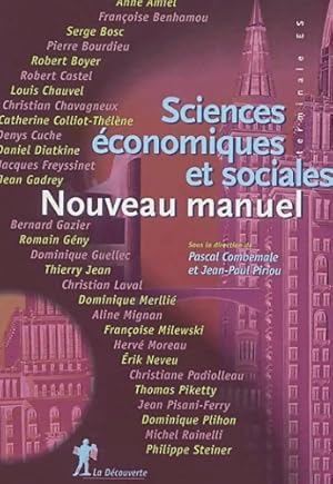 Nouv manuel scienc eco et soc - Pascal Combemale