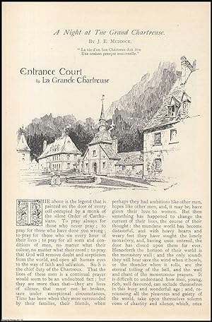 Seller image for A Night at The Grande Chartreuse : head monastery of the Carthusian religious order. An uncommon original article from The Strand Magazine, 1891. for sale by Cosmo Books