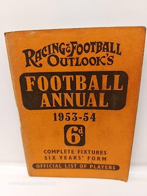 Seller image for Racing and Football Outlooks Football Annual 1953-54 for sale by Lion Books PBFA