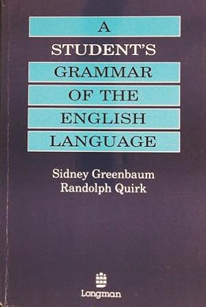 Image du vendeur pour A Student's Grammar of the English Language. mis en vente par Librera y Editorial Renacimiento, S.A.