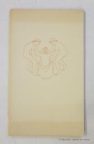Bild des Verkufers fr Tanzende. Konstanz, Sdverlag, 1948. 21 S., 1 Bl. Illustrierter Or.-Umschlag; gering gebrunt. zum Verkauf von Jrgen Patzer