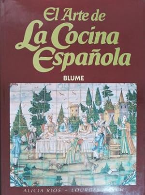 Seller image for El arte de la cocina espaola. Fotografa: Alejandro Pradera. Un esplndido homenaje a las costumbres de la mesa a lo largo de nuestra historia. Contiene 150 recetas recopiladas a partir de la tradicin oral descubiertas en antiguos tratados y en otras fuentes literarias redactadas en trminos comprensibles y de fcil ejecucin. for sale by Librera y Editorial Renacimiento, S.A.