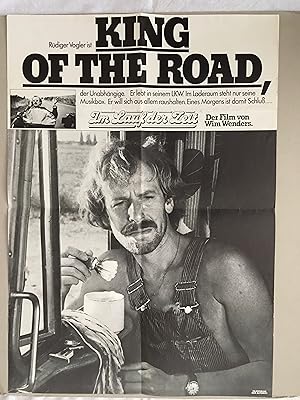 Poster King of the Road (Im Lauf der Zeit) - Wim Wenders (director)