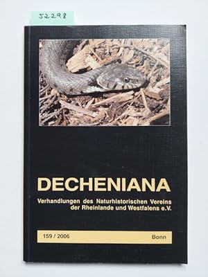 DECHENIANA Band 159 / 2006 : Verhandlungen des Naturhistorischen Vereins der Rheinlande und Westf...