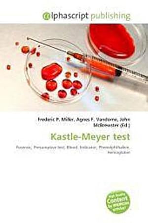 Seller image for Kastle-Meyer test for sale by Rheinberg-Buch Andreas Meier eK