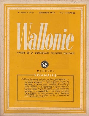 WALLONIE - Mensuel - n°9 SEPTEMBRE1943