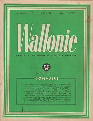 WALLONIE - Mensuel - n°3 MARS 1943