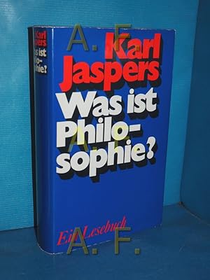 Image du vendeur pour Was ist Philosophie? : ein Lesebuch mis en vente par Antiquarische Fundgrube e.U.