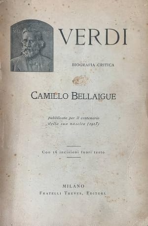 Verdi. Biografia critica