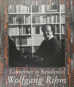 Composer in Residence: Wolfgang Rihm. Programmbuch der Internationalen Musikfestwochen Luzern 1997