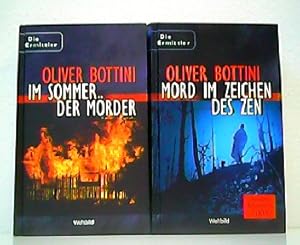 Immagine del venditore per Konvolut aus 2 Bnden der Reihe: Die Ermittler. 1. Mord im Zeichen des Zen. 2. Im Sommer der Mrder. venduto da Antiquariat Kirchheim