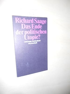 Das Ende der politischen Utopie?.