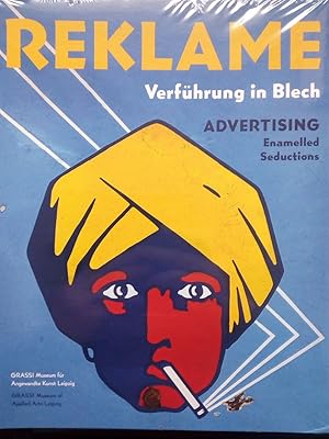 Bild des Verkufers fr Reklame / Advertising - Verfhrung in Blech / Enamelled Seductions zum Verkauf von Versandantiquariat Jena