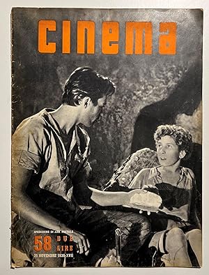 Immagine del venditore per Quindicinale di Divulgazione Cinematografica - Cinema N. 58 - 1938 venduto da Chartaland