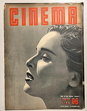 Immagine del venditore per Quindicinale di Divulgazione Cinematografica - Cinema N. 96 - 1952 venduto da Chartaland