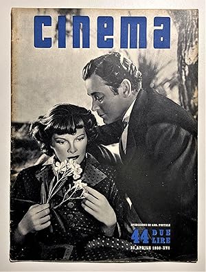 Immagine del venditore per Quindicinale di Divulgazione Cinematografica - Cinema N. 44 - 1938 venduto da Chartaland