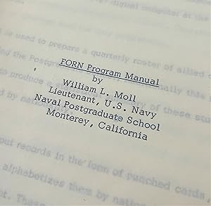 FORN Program Manual (US Navy)