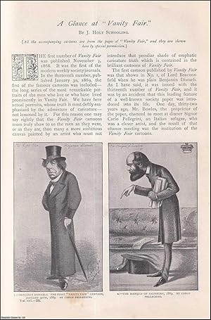 Imagen del vendedor de A Glance a Vanity Fair. An uncommon original article from The Strand Magazine, 1901. a la venta por Cosmo Books