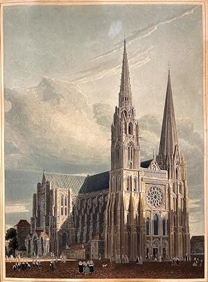 Catedral de Chartres - Fachada Principal y Lateral
