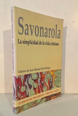 Imagen del vendedor de La simplicidad de la vida cristiana a la venta por Librera Torres-Espinosa