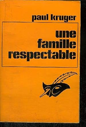 Image du vendeur pour Une famille respectable mis en vente par Ammareal