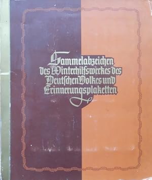 Sammelabzeichen des Winterhilfswerkes des Deutschen Volkes und Erinnerungsplaketten.